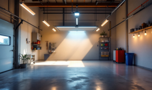 garage lighting in Everett